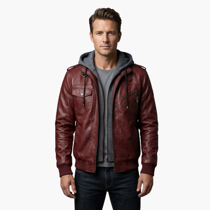 Waterproof Hooded Coat with Extra Pockets