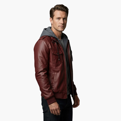 Waterproof Hooded Coat with Extra Pockets