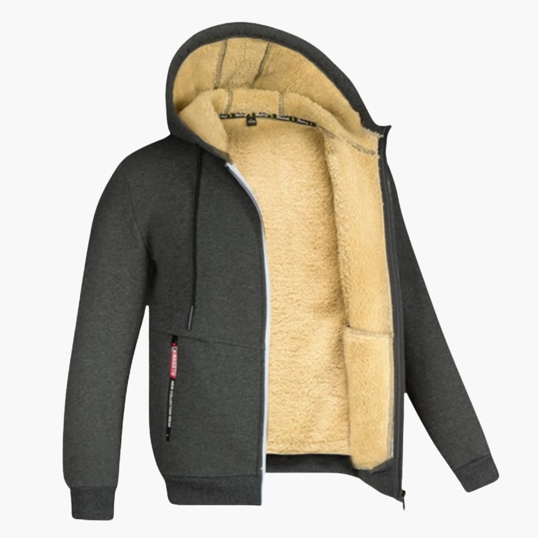 Waterproof Zip Up Hoodie Jacket for Men