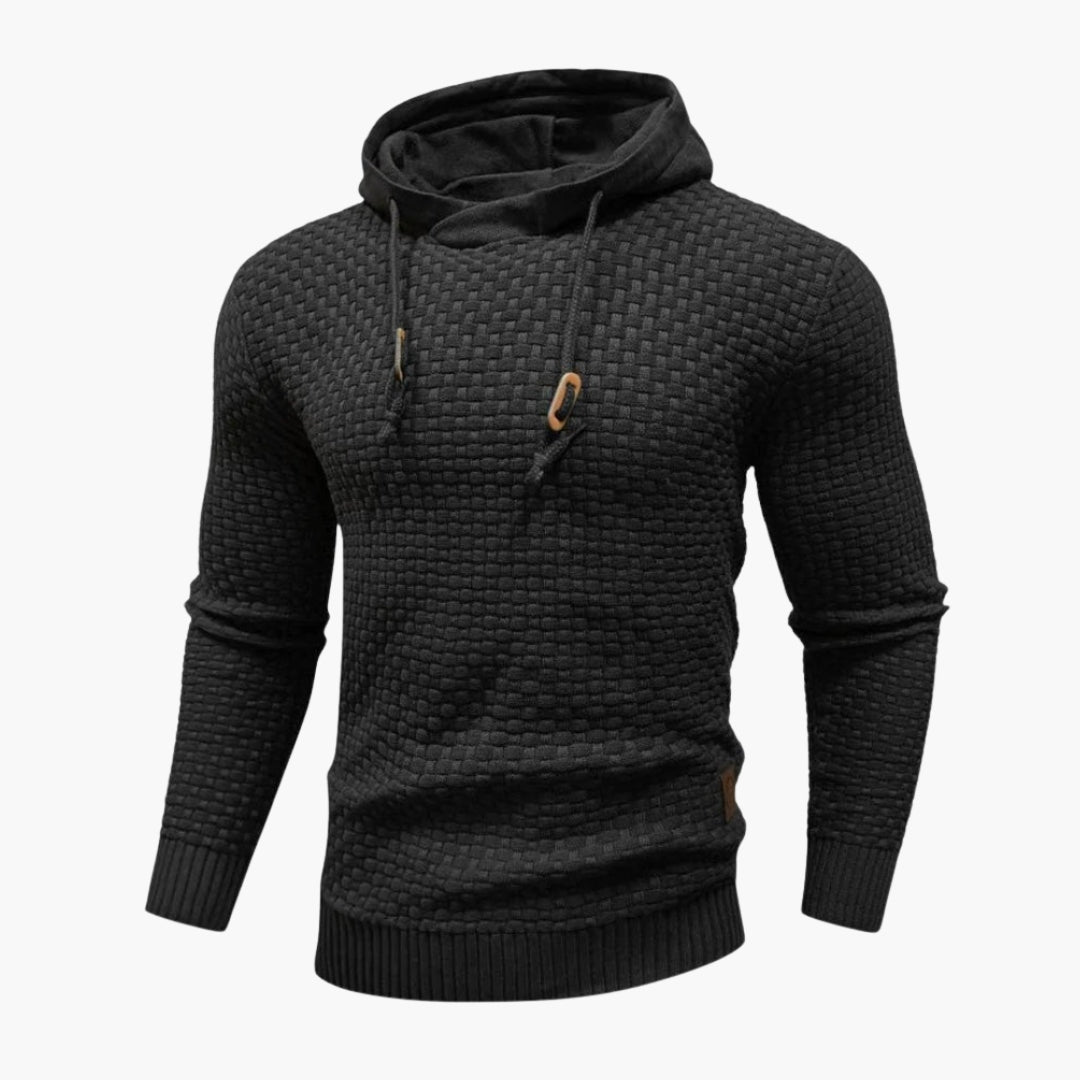 Classic Pullover Hooded Sweatshirt for Men - Olytrend