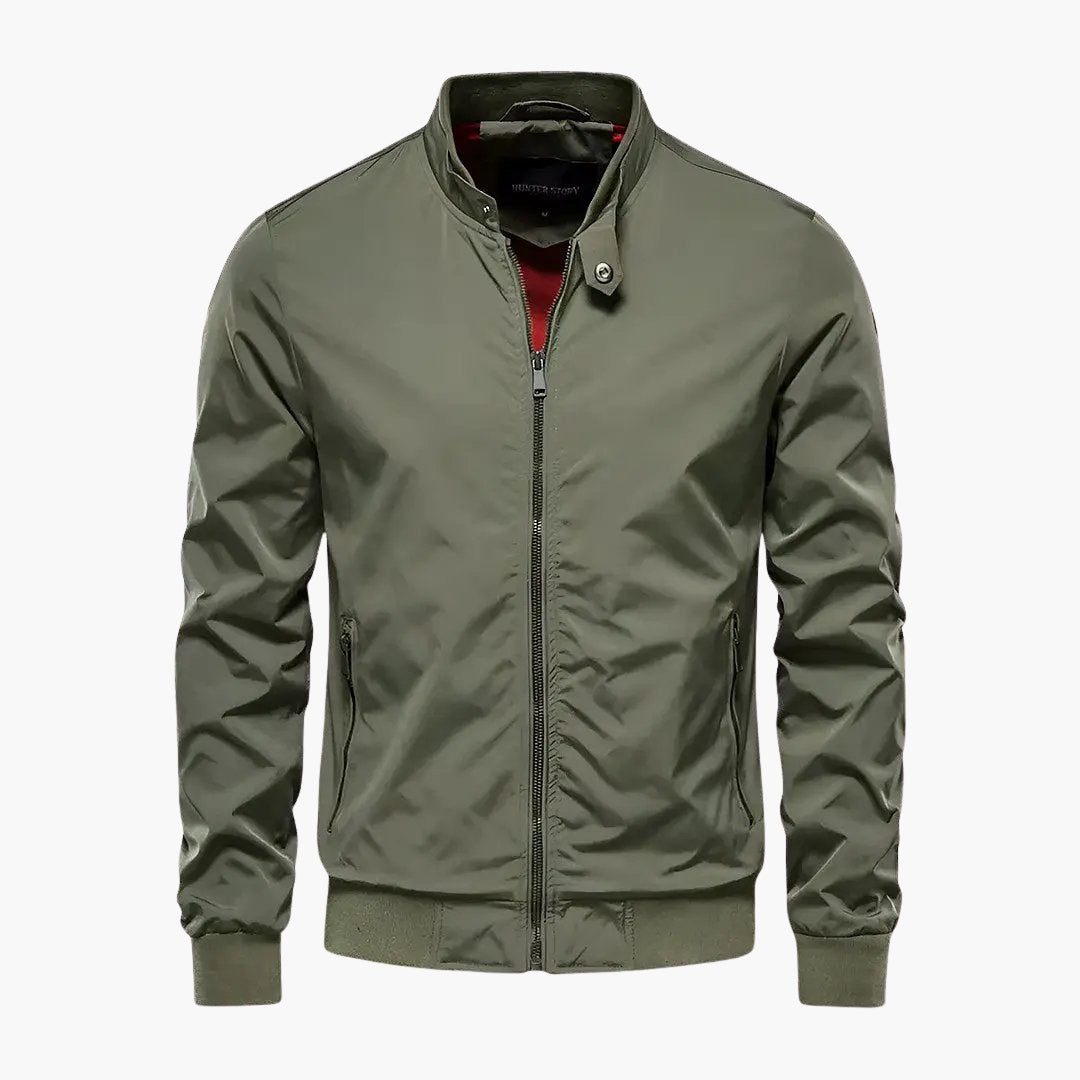 Men's Zip Up Collar Jacket