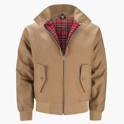Men's Zip Up Ribbed Edge Jacket