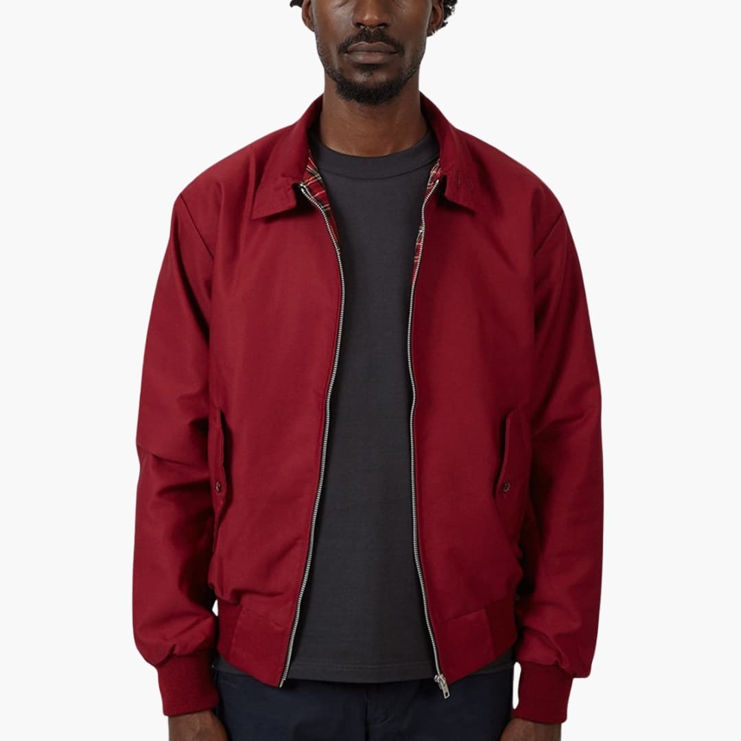 Men's Zip Up Ribbed Edge Jacket