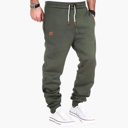 Men's Comfortable Jogger Pants with Elastic Cuffs and Pockets