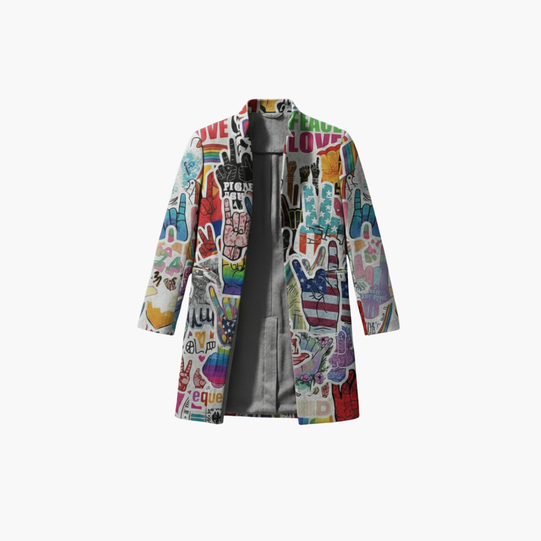 Trendy Mens Oversized Button Down Coat - Olytrend
