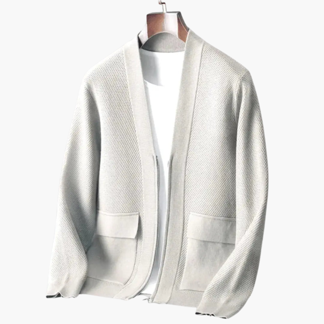 Men's Casual Long Sleeve Cardigan Sweater