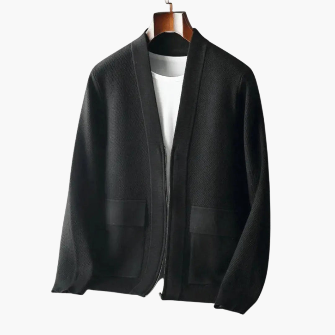 Men's Casual Long Sleeve Cardigan Sweater
