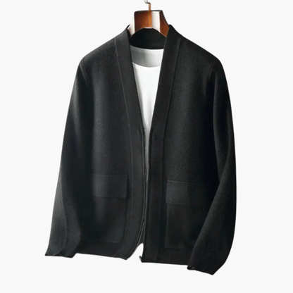 Men's Casual Long Sleeve Cardigan Sweater
