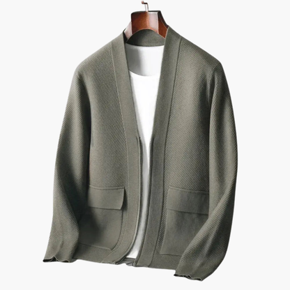 Men's Casual Long Sleeve Cardigan Sweater