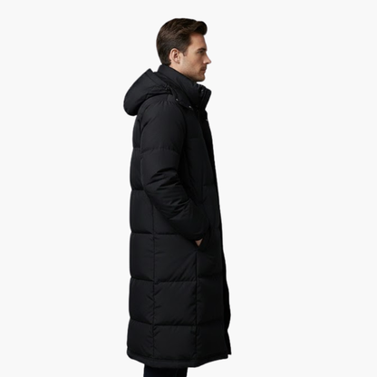 Warm Insulated Men's Winter Coat Full Zip