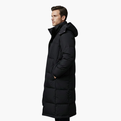 Warm Insulated Men's Winter Coat Full Zip