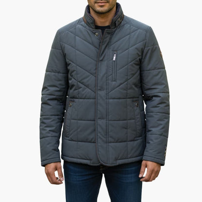 Warm Waterproof Men's Padded Parka Jacket