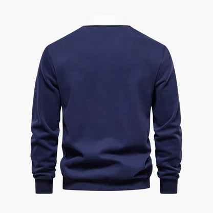 Classic Fit Men's Polo Shirt with Buttons