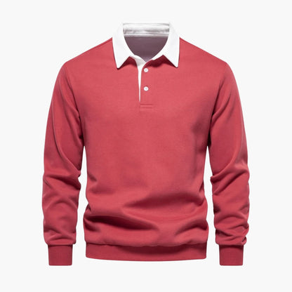 Classic Fit Men's Polo Shirt with Buttons