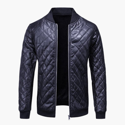 Men's Padded Zip Up Bomber Coat