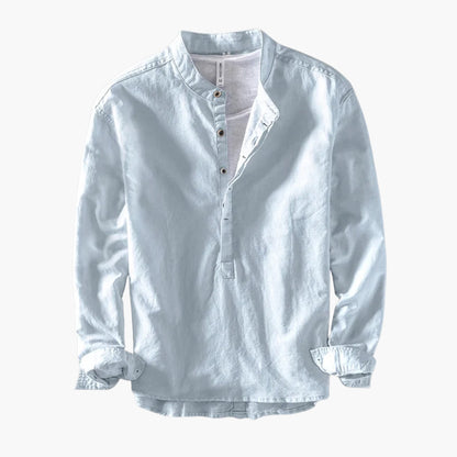 Classic Casual Long Sleeve Dress Shirt - Olytrend