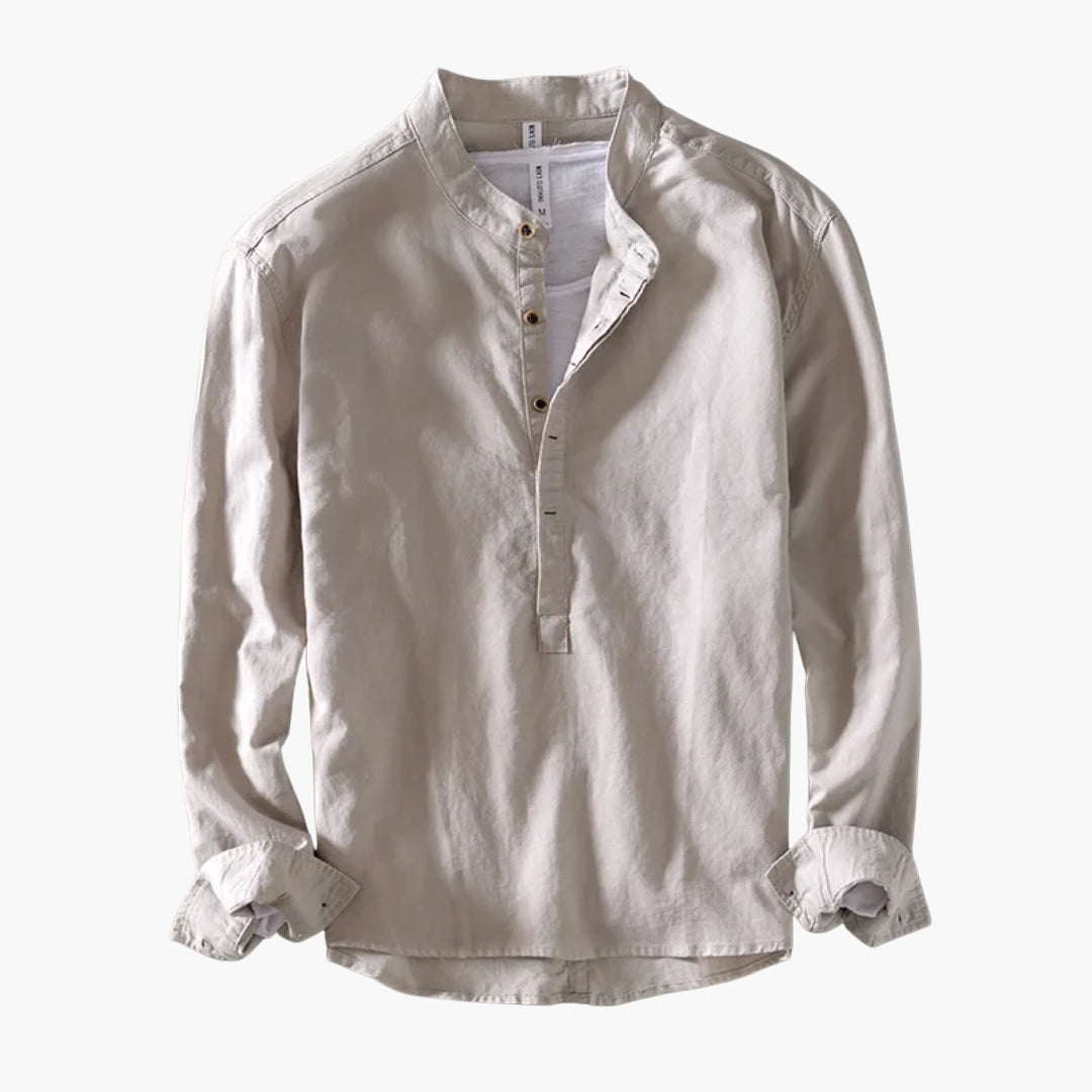 Classic Casual Long Sleeve Dress Shirt