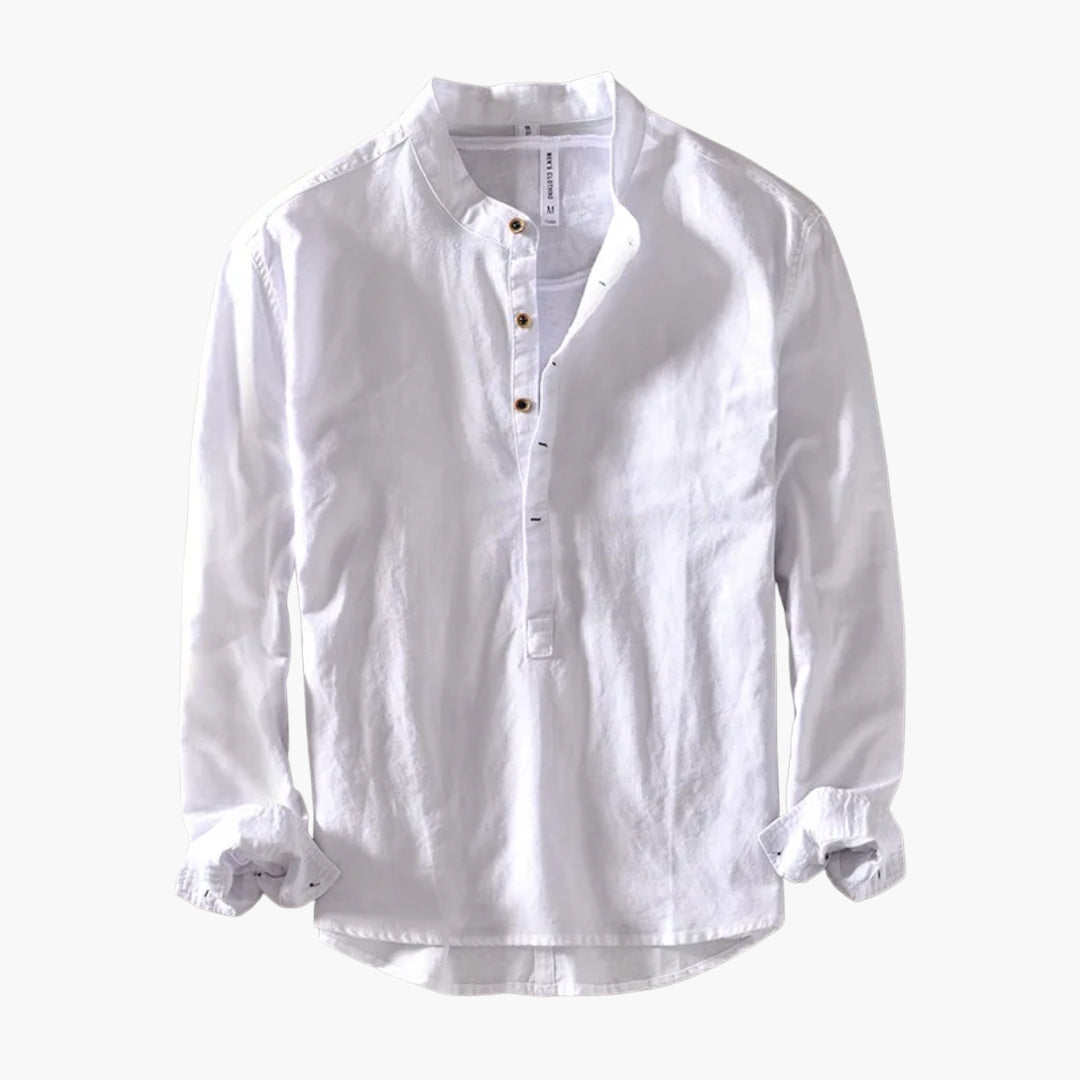 Classic Casual Long Sleeve Dress Shirt