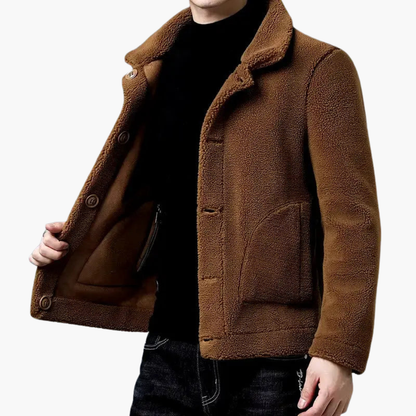 Casual Men's Zip Jacket with Pockets