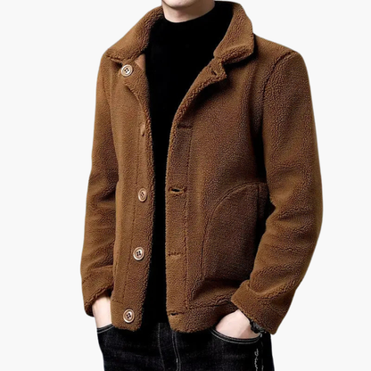 Casual Men's Zip Jacket with Pockets