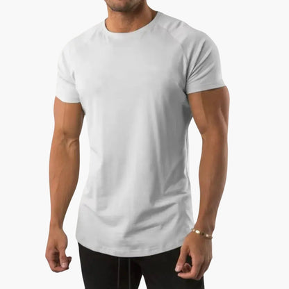 Classic Casual Crew Neck Tee Shirt