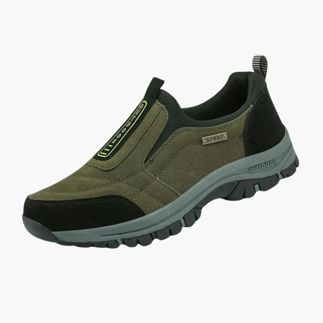 Comfortable Men's Hiking Slip On Shoes with Cushioning