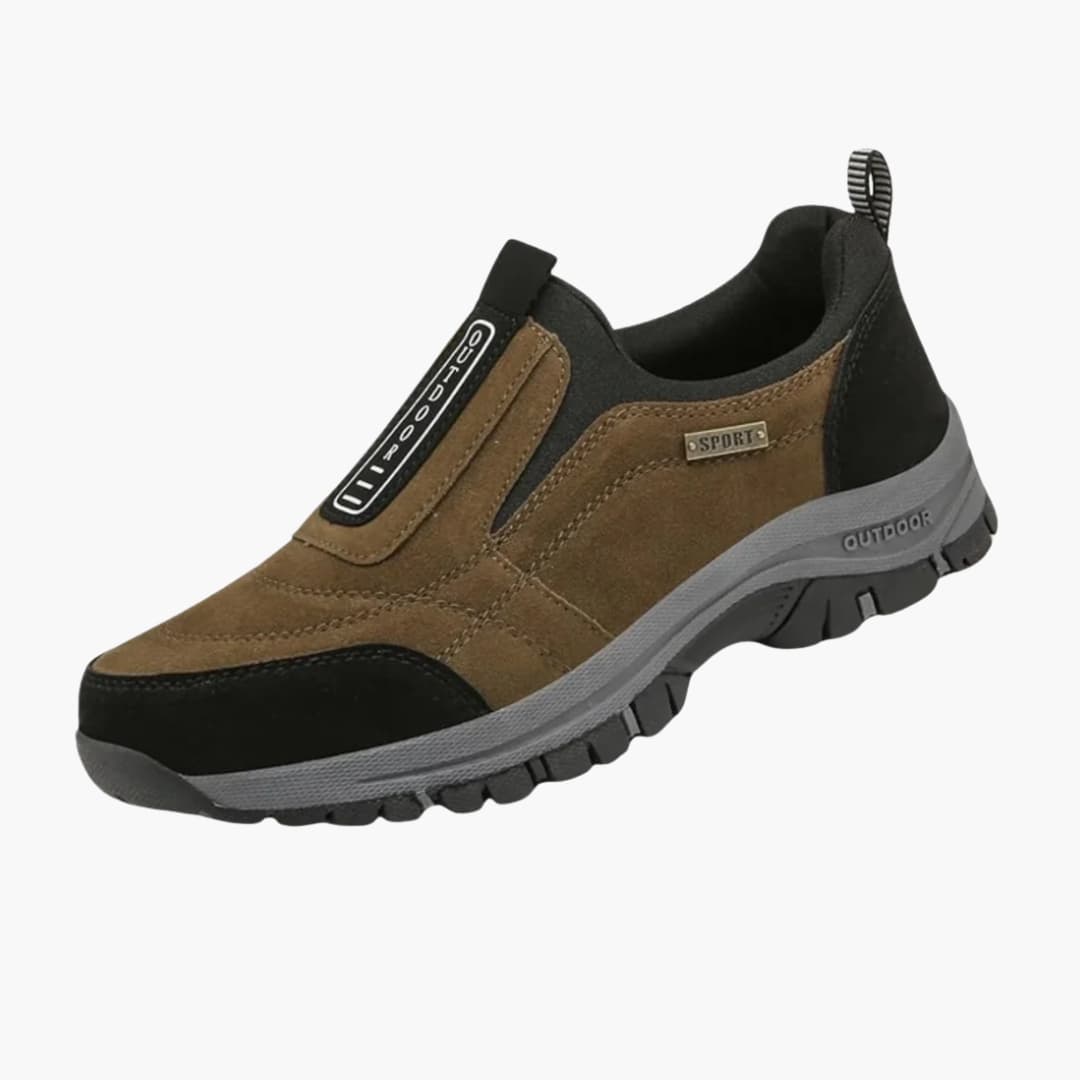 Comfortable Men's Hiking Slip On Shoes with Cushioning