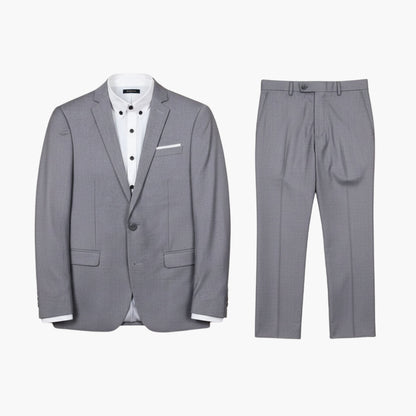 Classic 2 Piece Suit with Jacket and Waistcoat - Olytrend