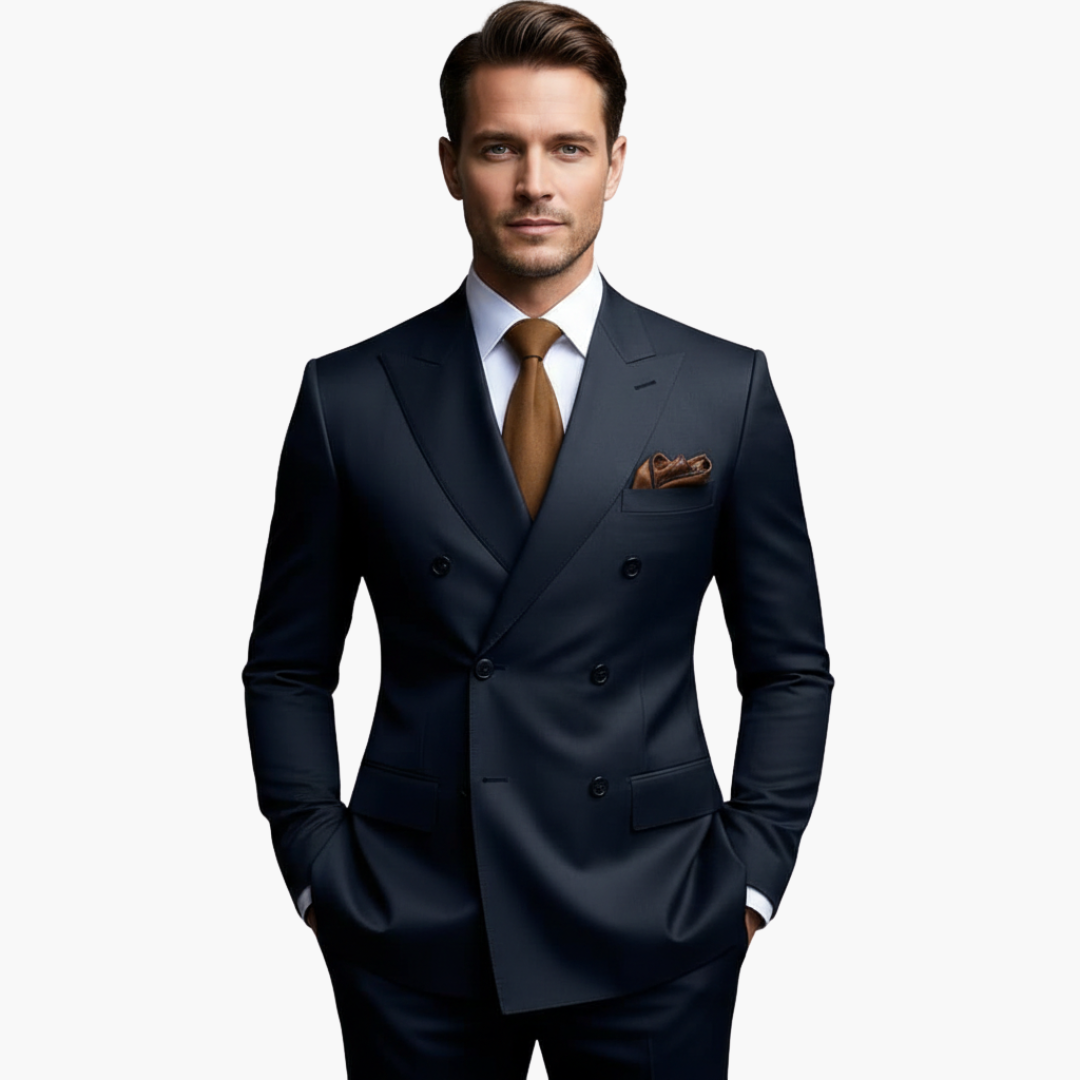 Classic Two Button Slim Fit Men's Suit
