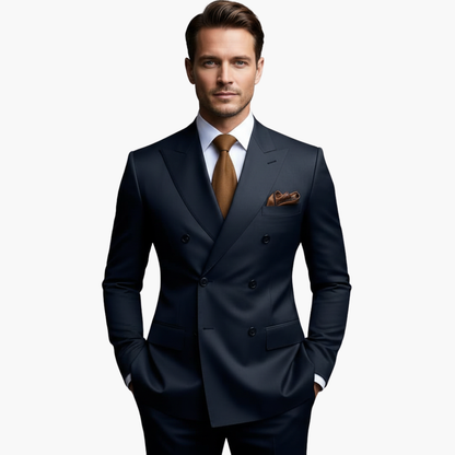 Classic Two Button Slim Fit Men's Suit