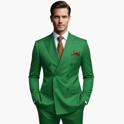 Classic Two Button Slim Fit Men's Suit