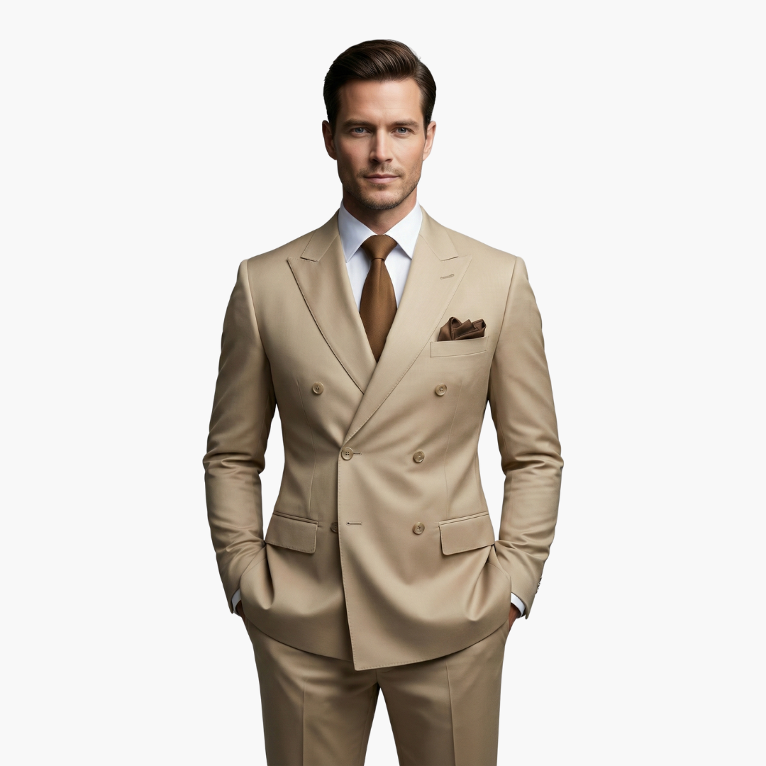 Classic Two Button Slim Fit Men's Suit