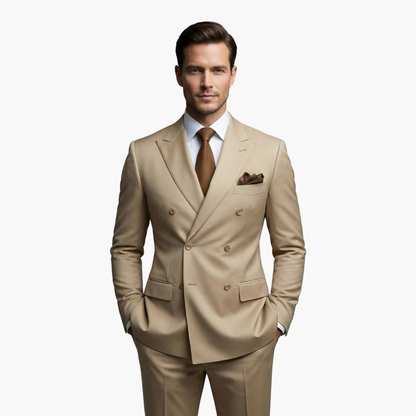 Classic Two Button Slim Fit Men's Suit