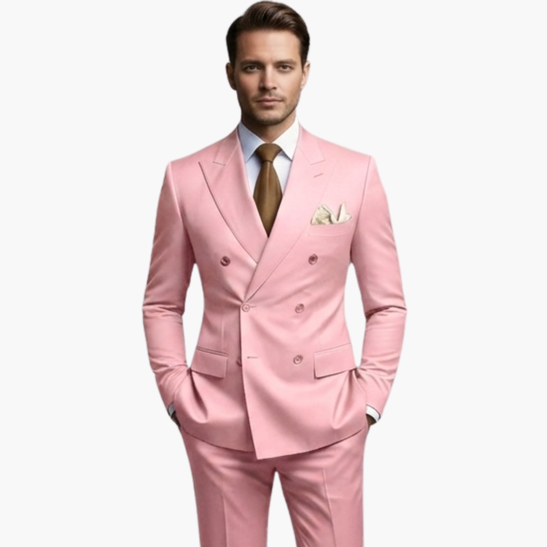 Classic Two Button Slim Fit Men's Suit