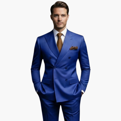 Classic Two Button Slim Fit Men's Suit