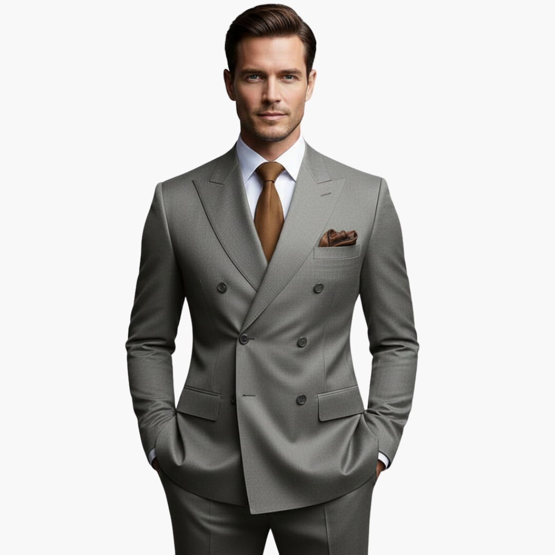 Classic Two Button Slim Fit Men's Suit