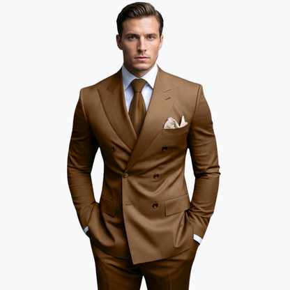 Classic Two Button Slim Fit Men's Suit