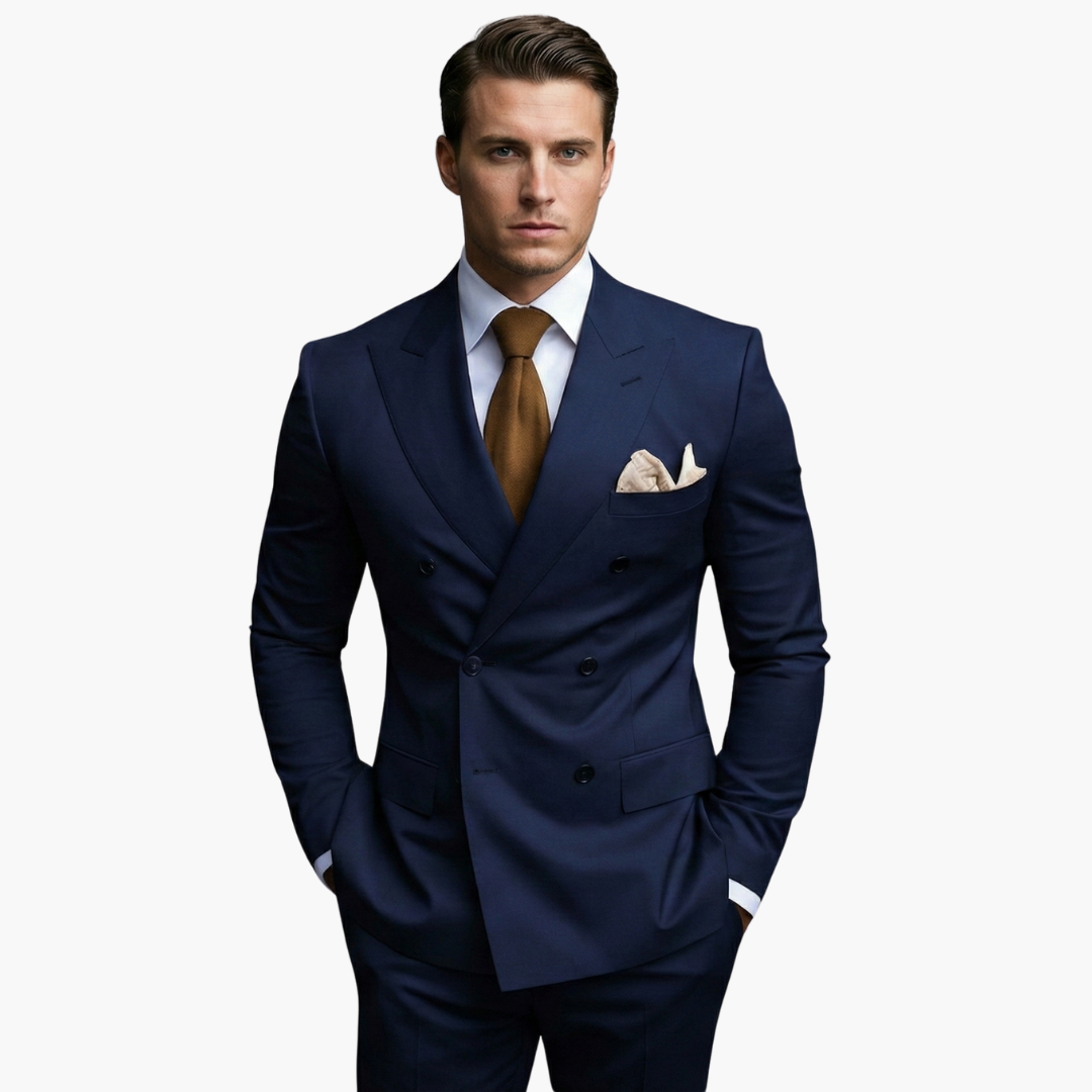Classic Two Button Slim Fit Men's Suit