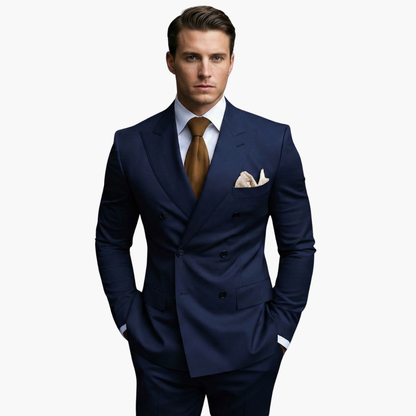 Classic Two Button Slim Fit Men's Suit