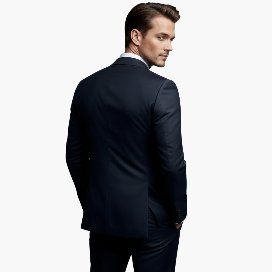 Classic Two Button Slim Fit Men's Suit