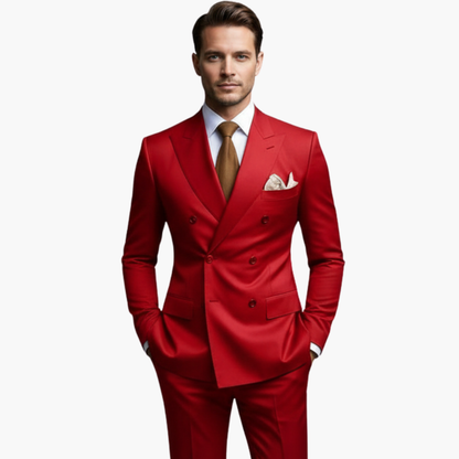 Classic Two Button Slim Fit Men's Suit