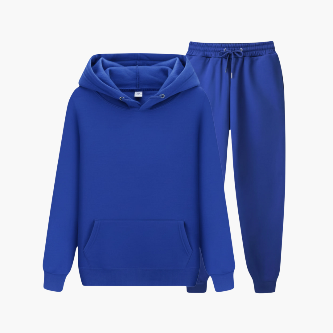 Men's Athletic Hooded Sweat Suit Set - Olytrend