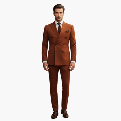 Classic Fit Mens 2 Piece Business Suit