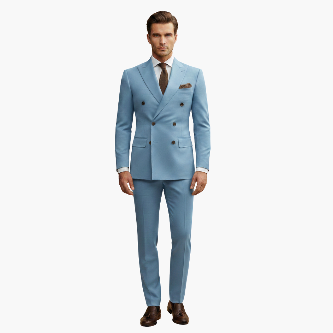 Classic Fit Mens 2 Piece Business Suit