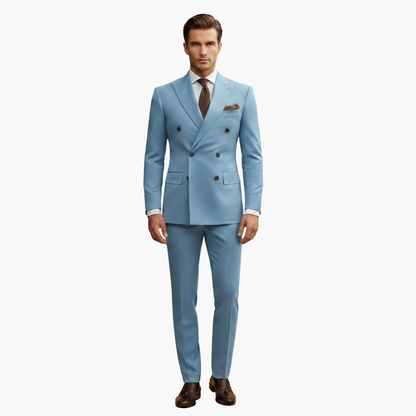 Classic Fit Mens 2 Piece Business Suit