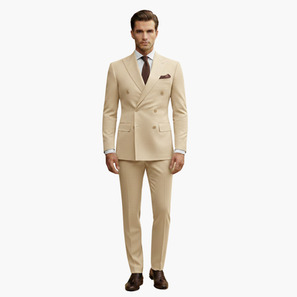 Classic Fit Mens 2 Piece Business Suit
