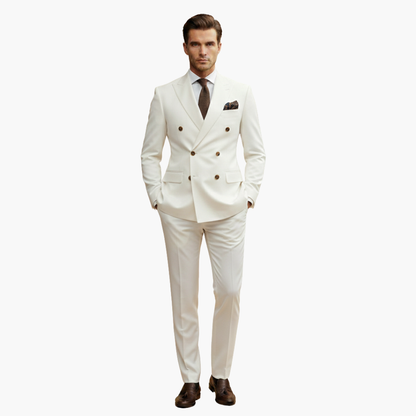 Classic Fit Mens 2 Piece Business Suit