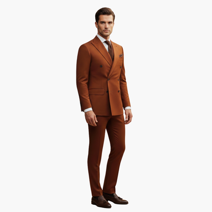 Classic Fit Mens 2 Piece Business Suit