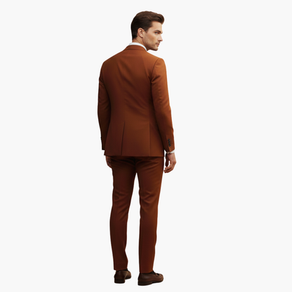 Classic Fit Mens 2 Piece Business Suit
