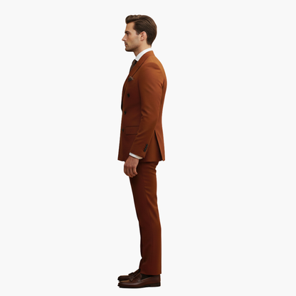 Classic Fit Mens 2 Piece Business Suit